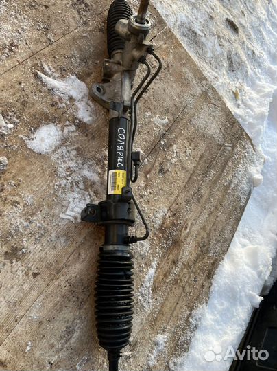 Рулевая рейка на hyundai solaris 1 kia рио 3
