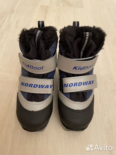 Лыжные ботинки nordway kidboot детские 30 размер