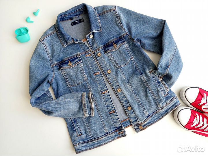Джинсовка для девочки 152 Mango kids