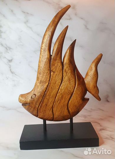 Фигура из дерева рыба Голландия