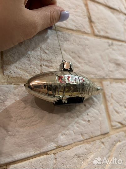 Елочное украшение советское