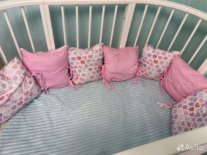 Бортики на кроватку