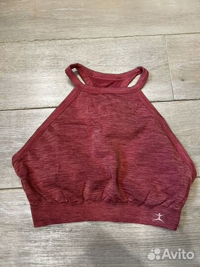 Леггинсы спортивные и топ женские L