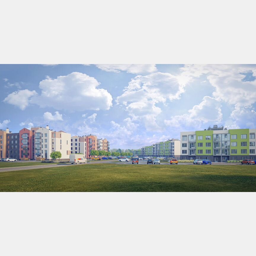 1-к. квартира, 40,6 м², 1/5 эт.