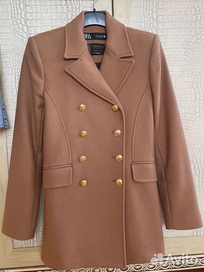 Пальто женское Zara шерсть