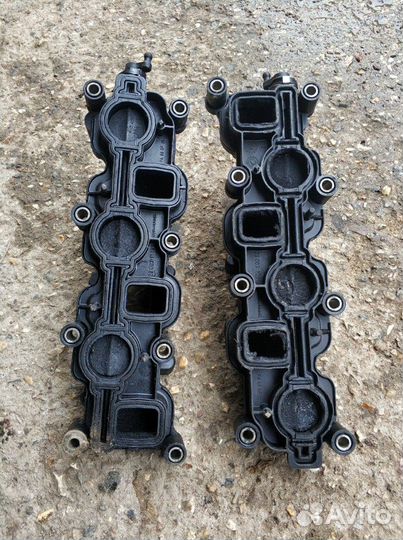 Коллектор вихревые заслонки 3.0 VW Туарег Ауди Q7