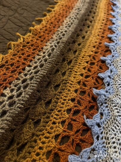 Шерстяные платки шали. Новые