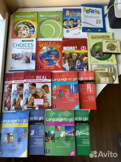 Учебники английского языка Macmillan и др