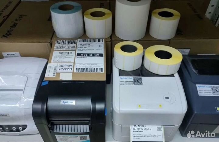 Печать термоэтикеток для Wildberries Ozon ям cdek