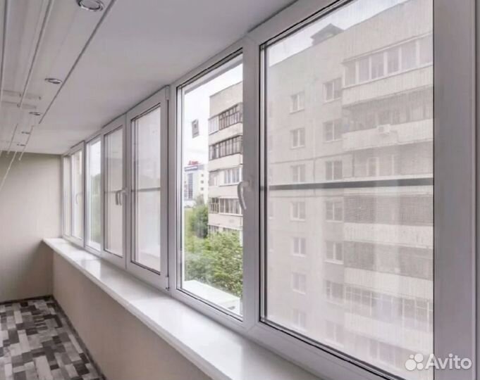 Остекление балконов