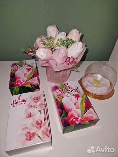 Букет из роз/тюльпанов на праздник