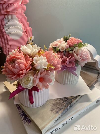 Букет из мыла