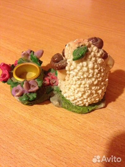 Подсвечник овечка