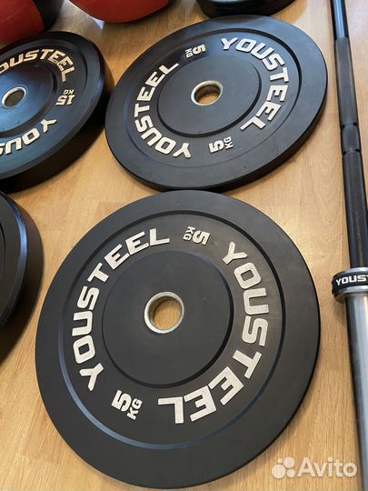 Диски (блины )каучуковые для штанги