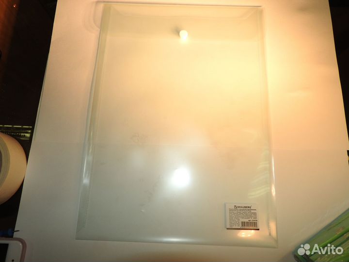 Папки А4 (на кнопке/на резинке/прозрачные/цветные)