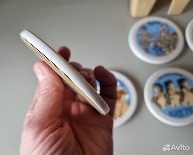 Подставки под бакалы керамика комплект 6шт.Греция