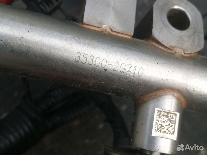 Топливная рампа (рейка) Hyundai Sonata VI