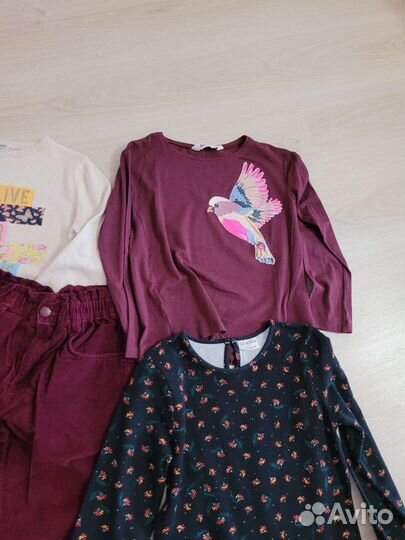 Пакет вещей для девочки р.140