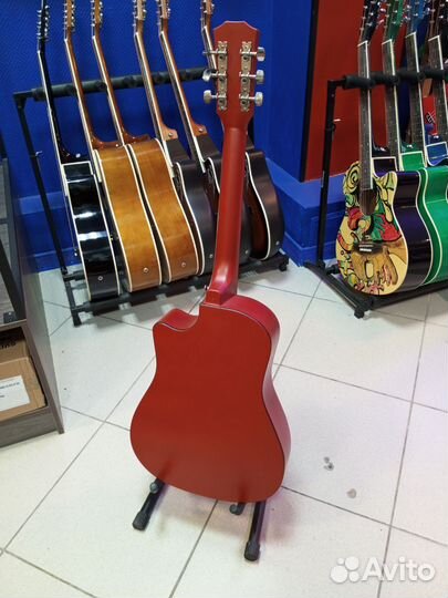 Акустическая гитара с чехлом belucci bc-c38