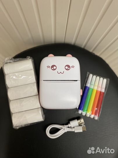 Беспроводной мини принтер