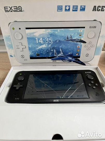 На разбор Игровая консоль Exed Ace черная