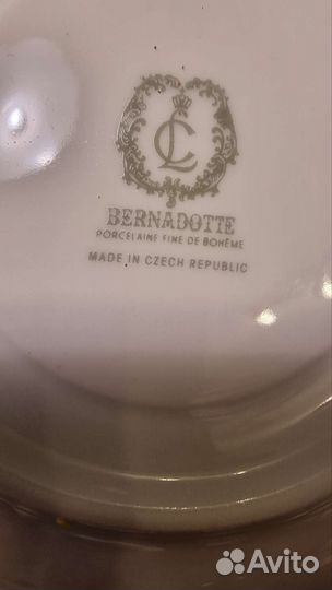 Чайный сервиз Богемия Чехия