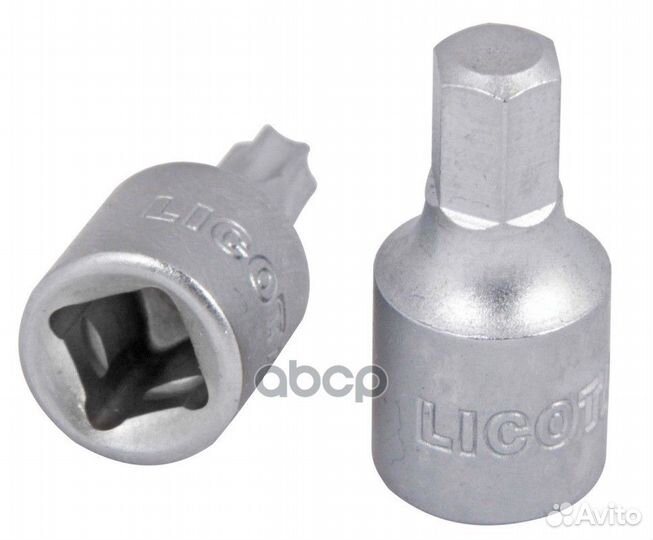 Набор головок коротких 1/4 с вставками 40 пр. A