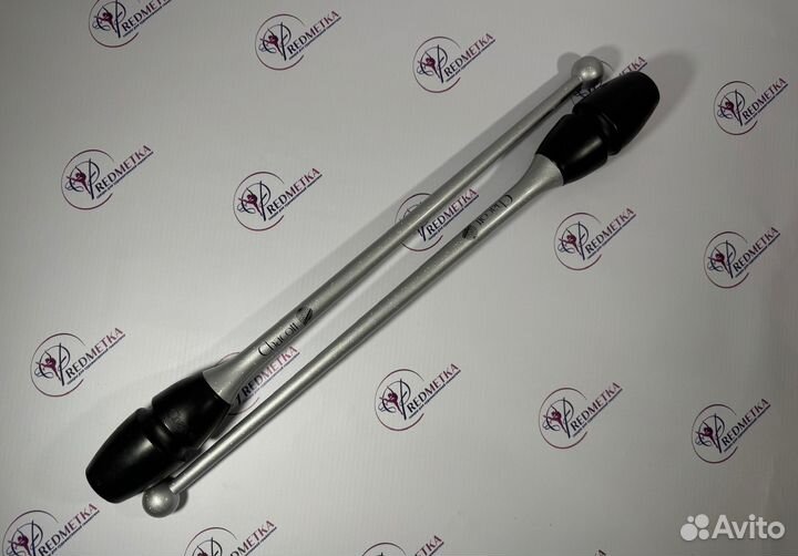 Булавы Chacott 45,5 см Hi-Grip Серебро Новые