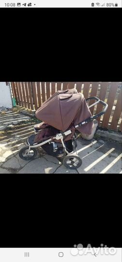 Коляска bumbleride indie twin шоколад