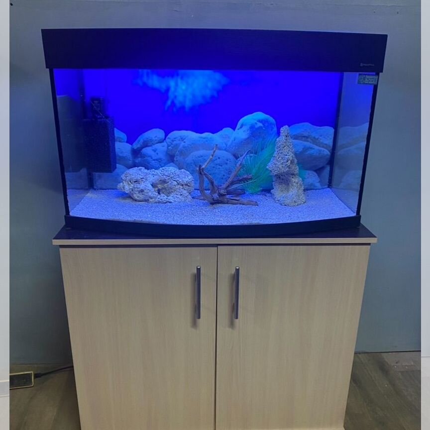 Аквариум панорамный Aqua Plus-120 л