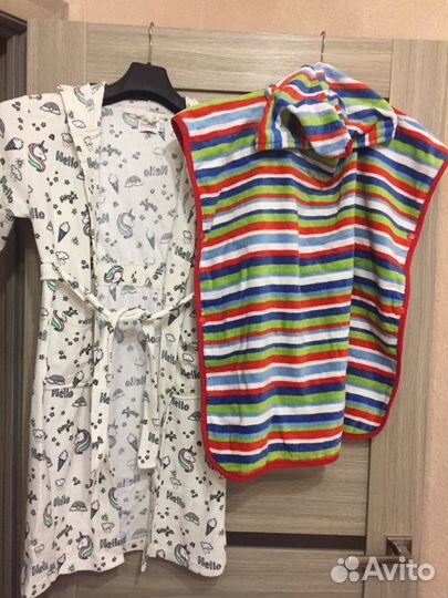 Халат махровый детский