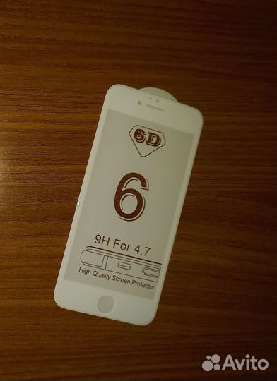 Защитное стекло iPhone 6