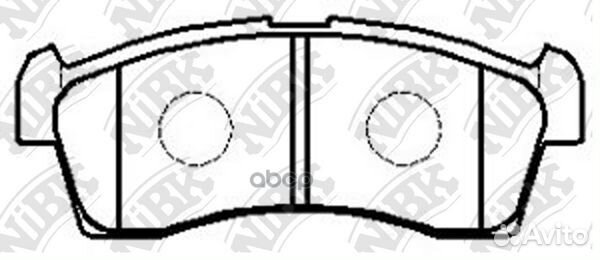 Колодки тормозные suzuki/daihatsu alto/justy/IG