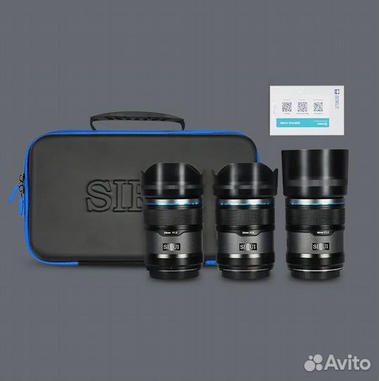 Комплект Sirui Sniper 23/33/56mm F1.2 E-Mount