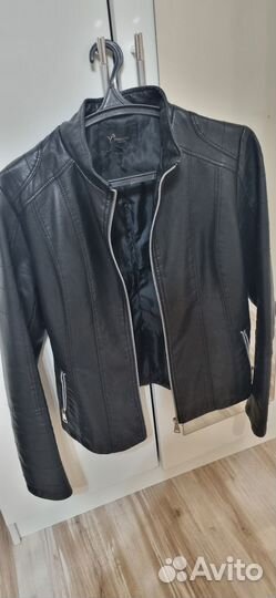 Куртка кожаная женская