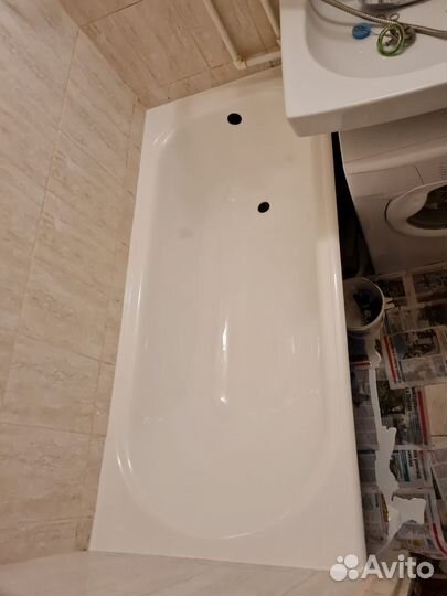 Реставрация ванн жидким акрилом и мрамором