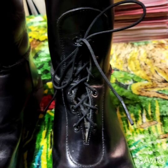 Байкерские сапоги полицейские USA