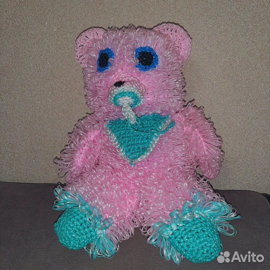 Мочалка ручной работы