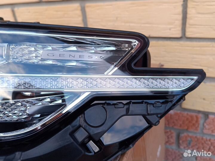 Фара левая LED Genesis G90 с 2019, оригинал, новая
