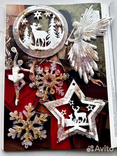 Елочные игрушки из эпоксидной смолы