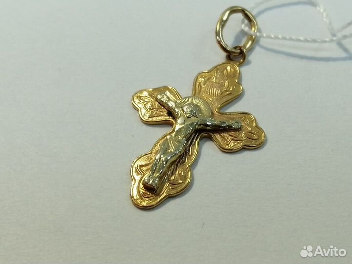 Крест золотой