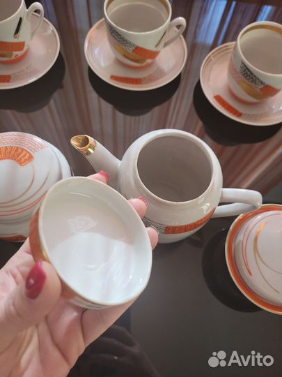 Чайный сервиз СССР Бориславский завод