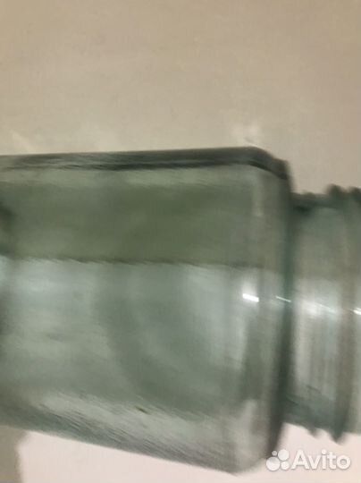 Плафон удлиненнвй фррмы,зеленое стеуло, СССР