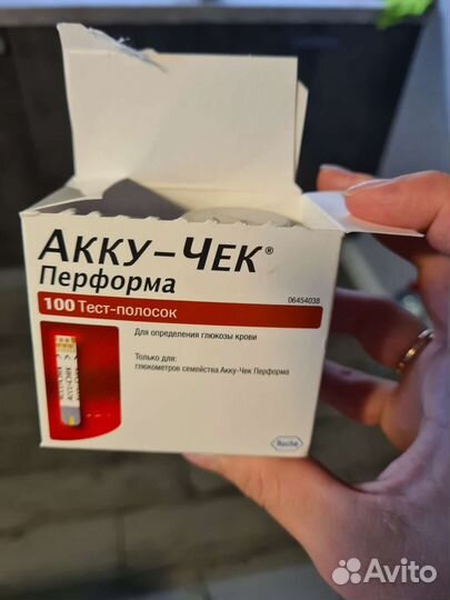 Тест полоски акку чек перформа