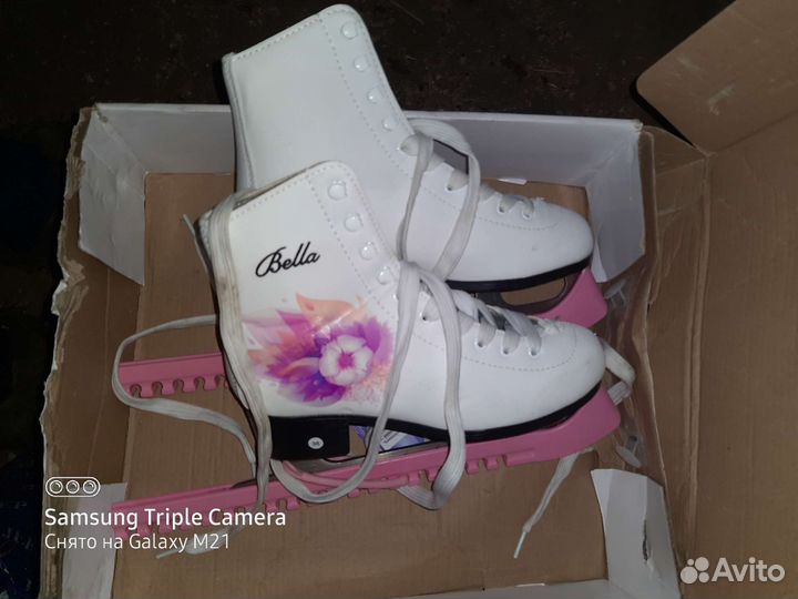 Коньки ледовые женские.р.38