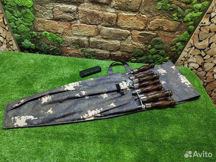 Набор шампуров в чехле