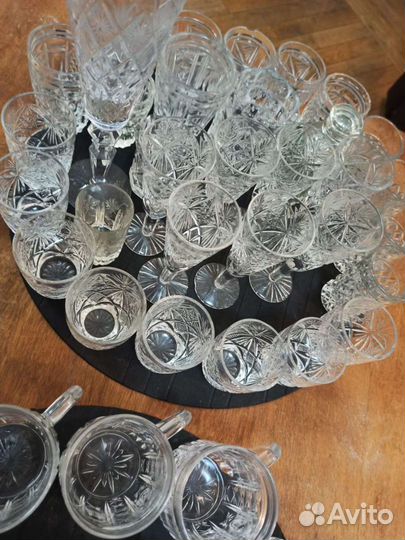 Бокалы, фужеры, рюмки