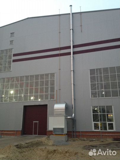 Отопление и вентиляция промышленных помещений