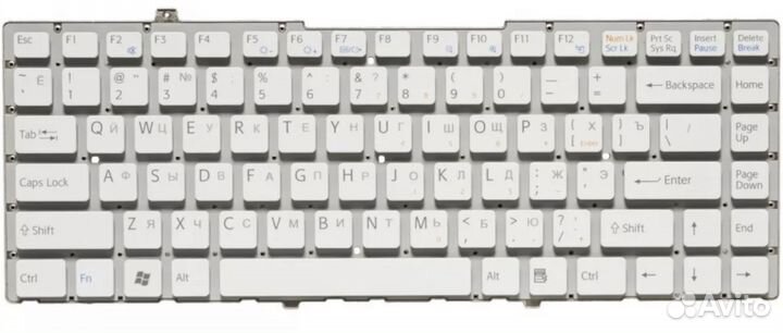 Клавиатура Sony vaio VGN-FW270J/B OEM