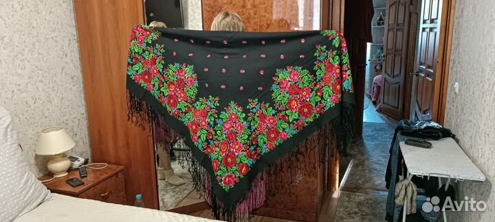 Шерстяной платок